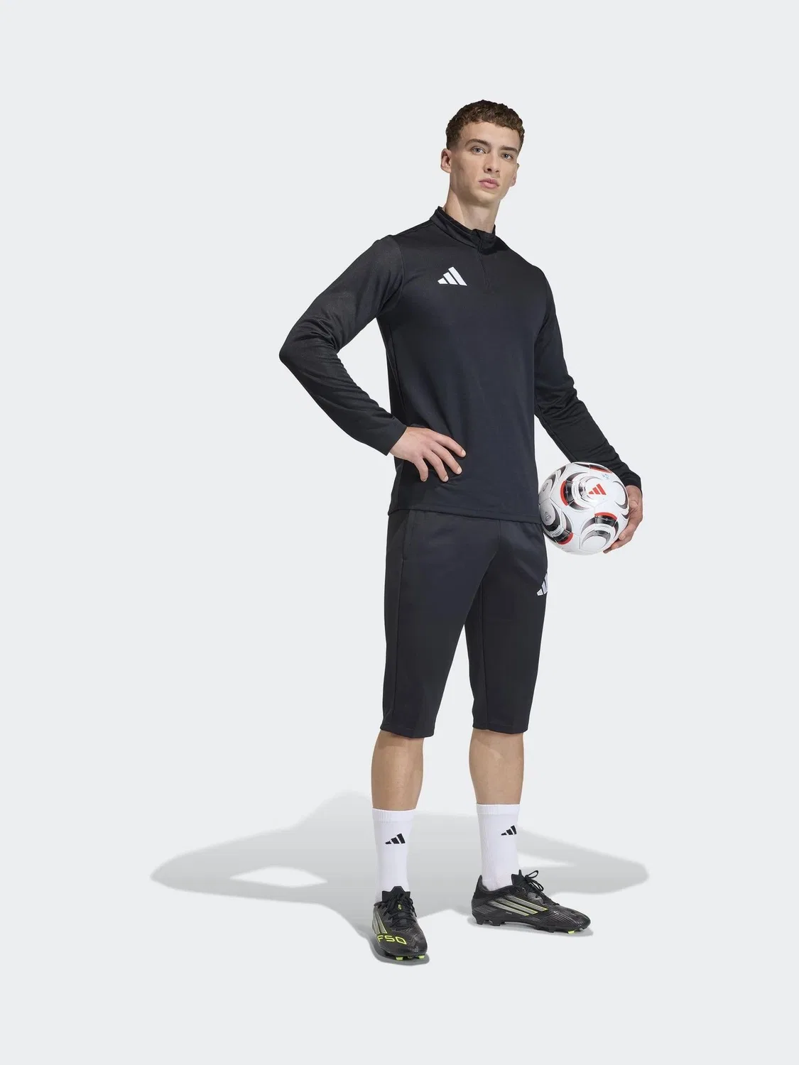 Джоггеры adidas Entrada26, черный — фото 3