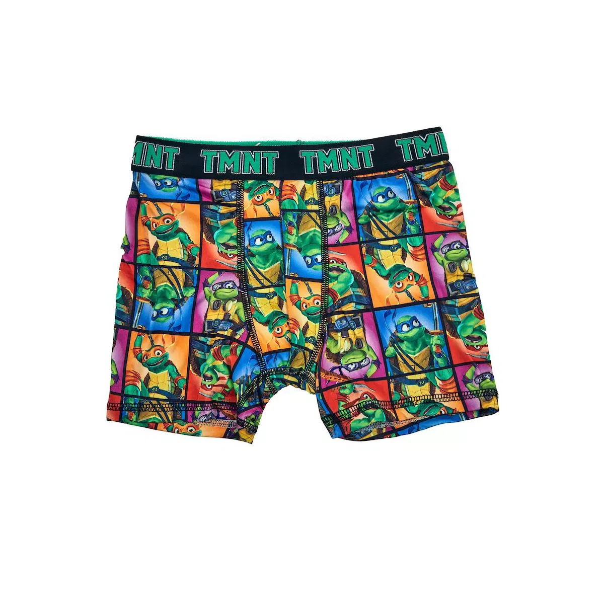Детские боксеры для мальчиков 5 шт с принтом Teenage Mutant Ninja Turtles, Tmnt Movie Aop — фото 2