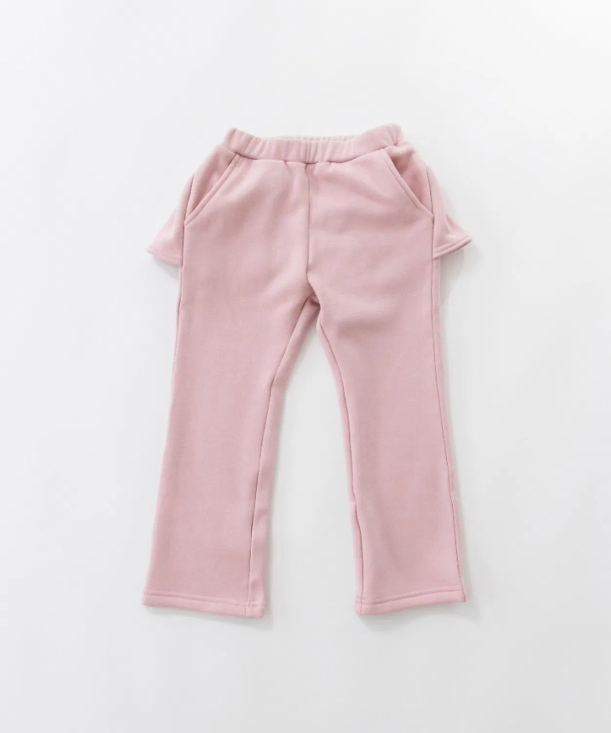 Детские теплые брюки с флисовой подкладкой сзади с рюшами, модель Back Frill, branshes, Черный — фото 4