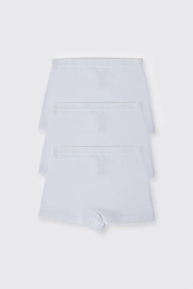 Детский комплект трусов для девочек хлопковый Panço, White — фото 2