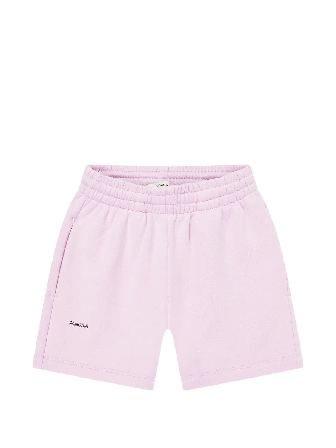 Шорты с эластичным поясом и логотипом Pangaia Kids, розовый