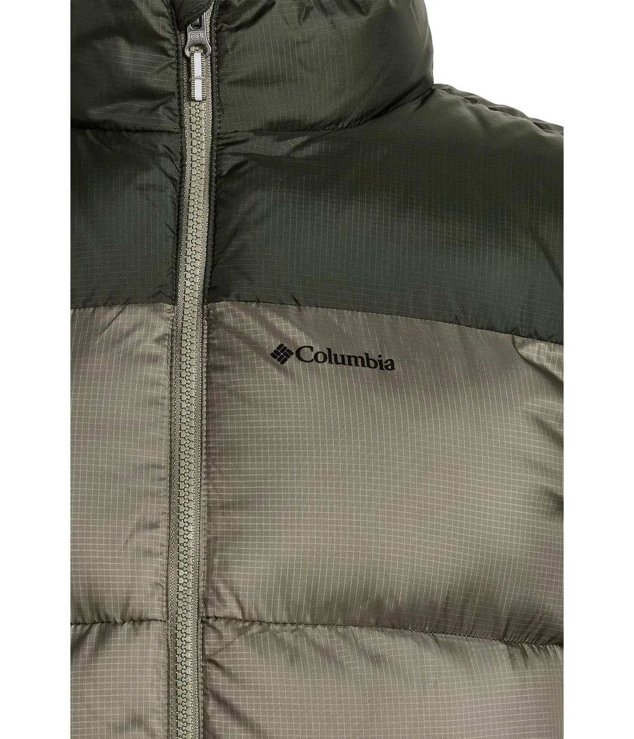 Пуховый жилет Puffect Vest (для маленьких и больших детей) Columbia Kids, Stone Green/Greenscape — фото 3