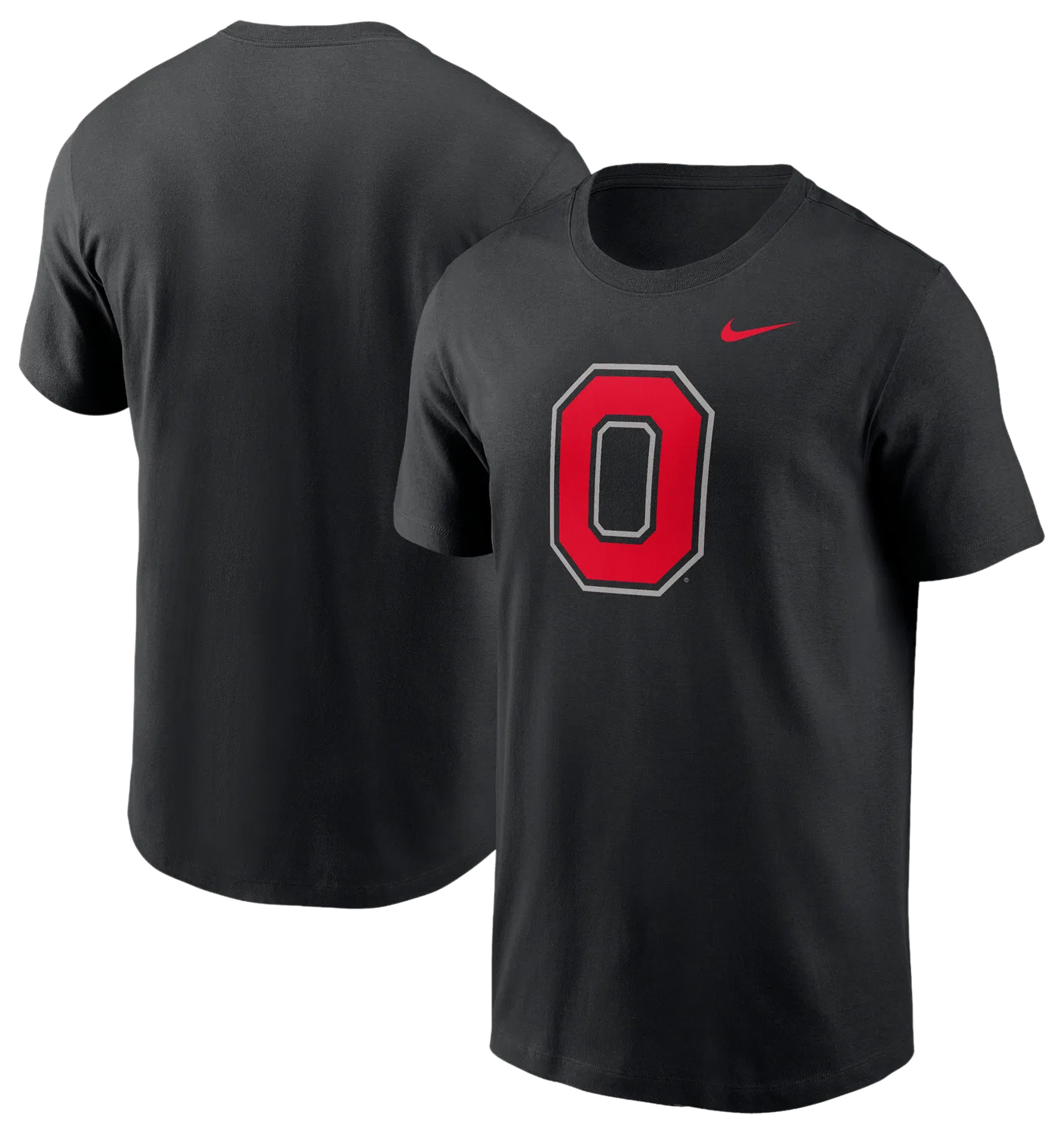 Мужская футболка с коротким рукавом с принтом Nike Ohio State Primetime Evergreen Alternate, Black — фото 4