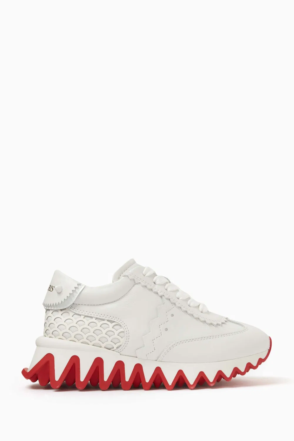 Кроссовки кожаные Mini Shark Christian Louboutin — фото 3