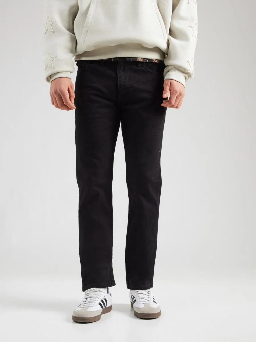 Джинсы LEVI'S Slim fit '511 Slim Jeans' черного цвета — фото 3