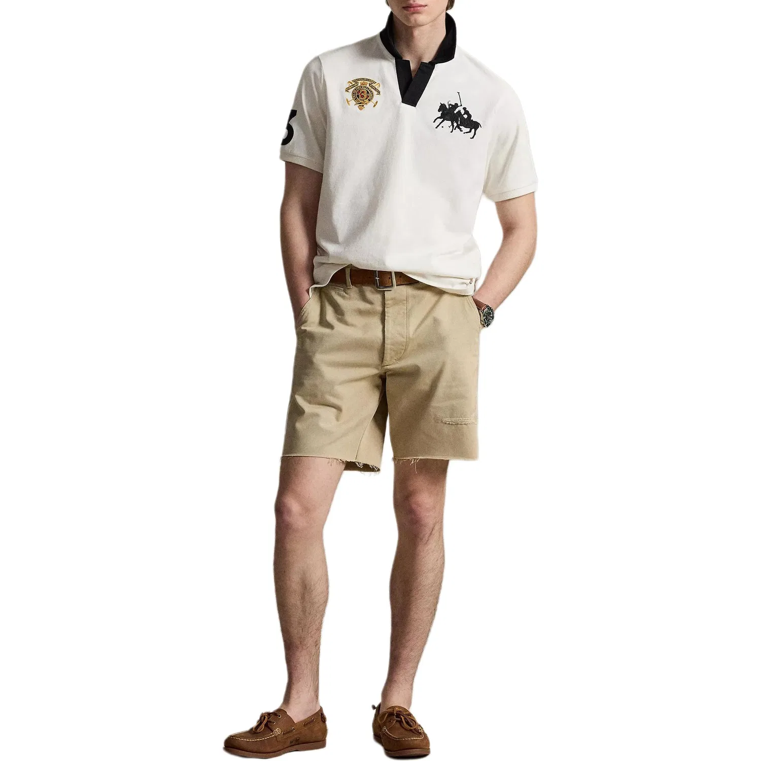 Поло классическая версия, Polo Ralph Lauren, White — фото 4