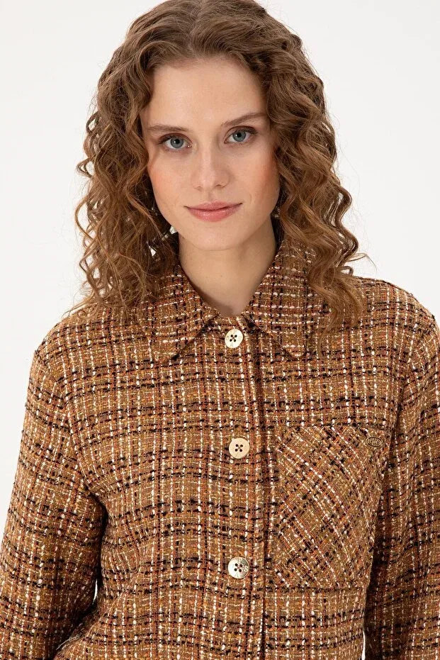Женский жакет с длинным рукавом U.S. Polo Assn., Coconut — фото 2