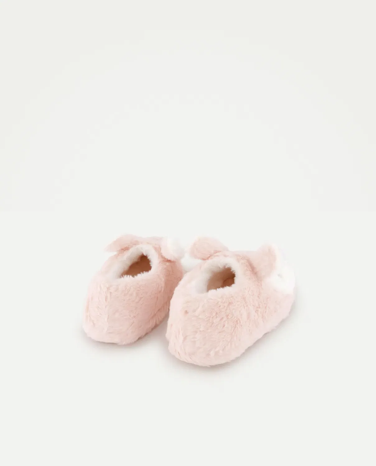Детские закрытые тапочки для девочек с мехом Kids El Corte Inglés, Rosa Claro — фото 3