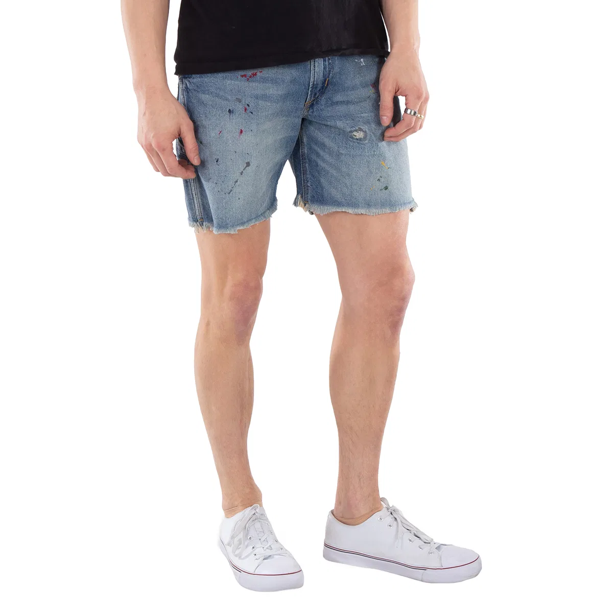 Шорты джинсовые свободного кроя Dungaree-Fit Denim Shorts Polo Ralph Lauren, Blue — фото 2