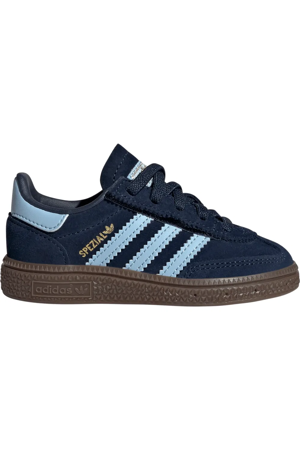 Кроссовки детские для гандбола Handball Spezial adidas, Navy/Clear Sky/Gum — фото 3