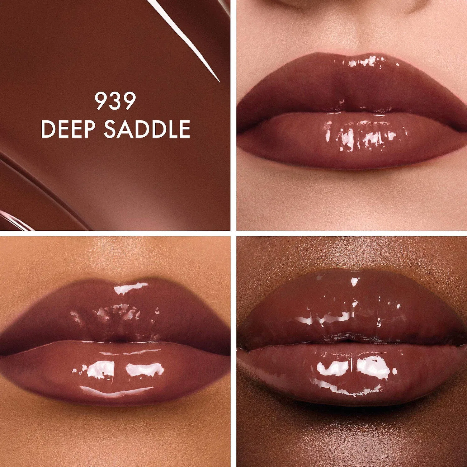 Помада-блеск для губ 2.7 г с эффектом сияния DIOR, Deep Saddle — фото 2