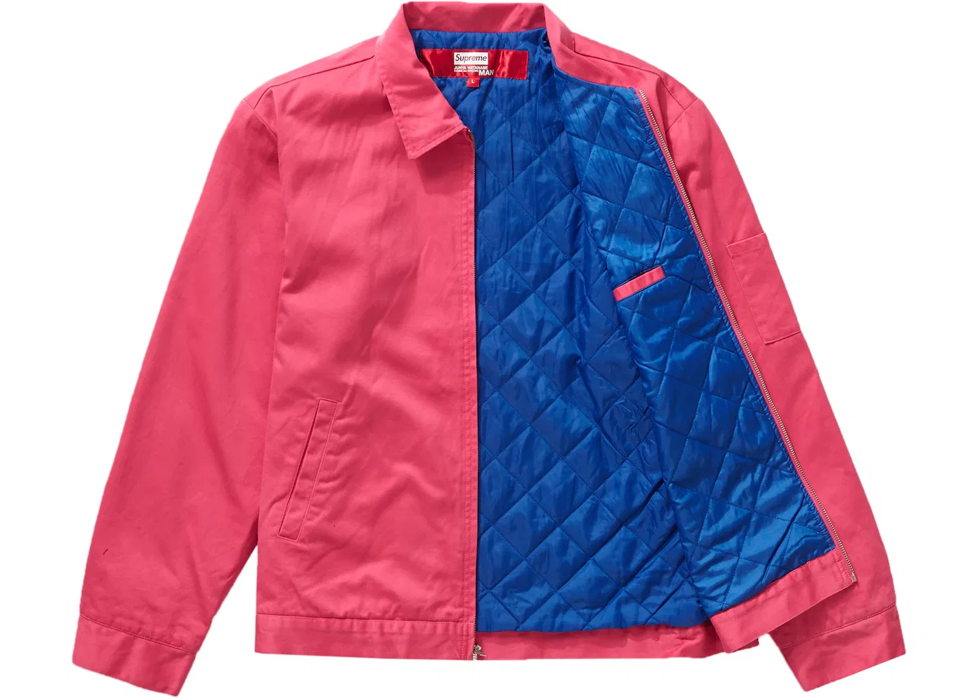 Мужская куртка с принтом Junya Watanabe CDG Man Supreme, Bright Pink — фото 2