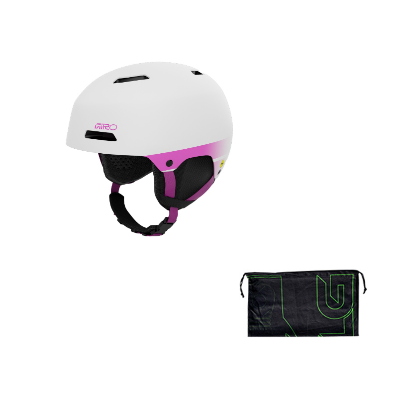 

LEDGE MIPS 25/26 Зимний сезон Азиатская версия Взрослые CE сертификация ABS лыжный шлем GIRO, Matte белый[26 Styles]