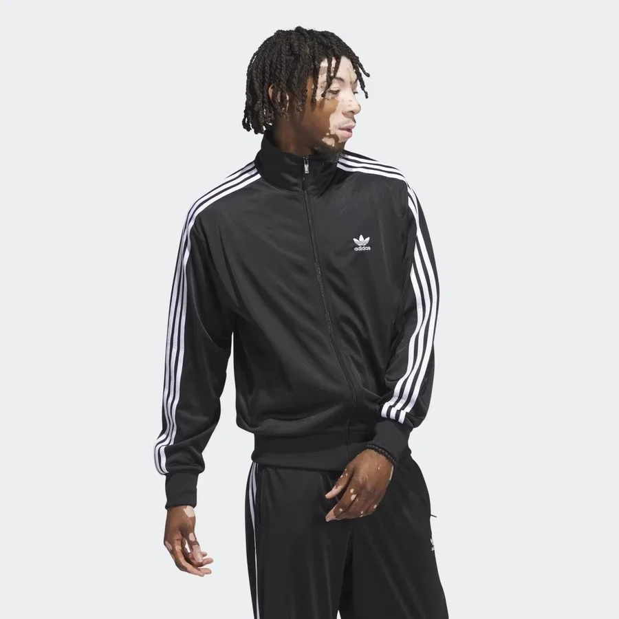 Мужской свитшот с длинным рукавом Adicolor Classics Firebird adidas, Черный