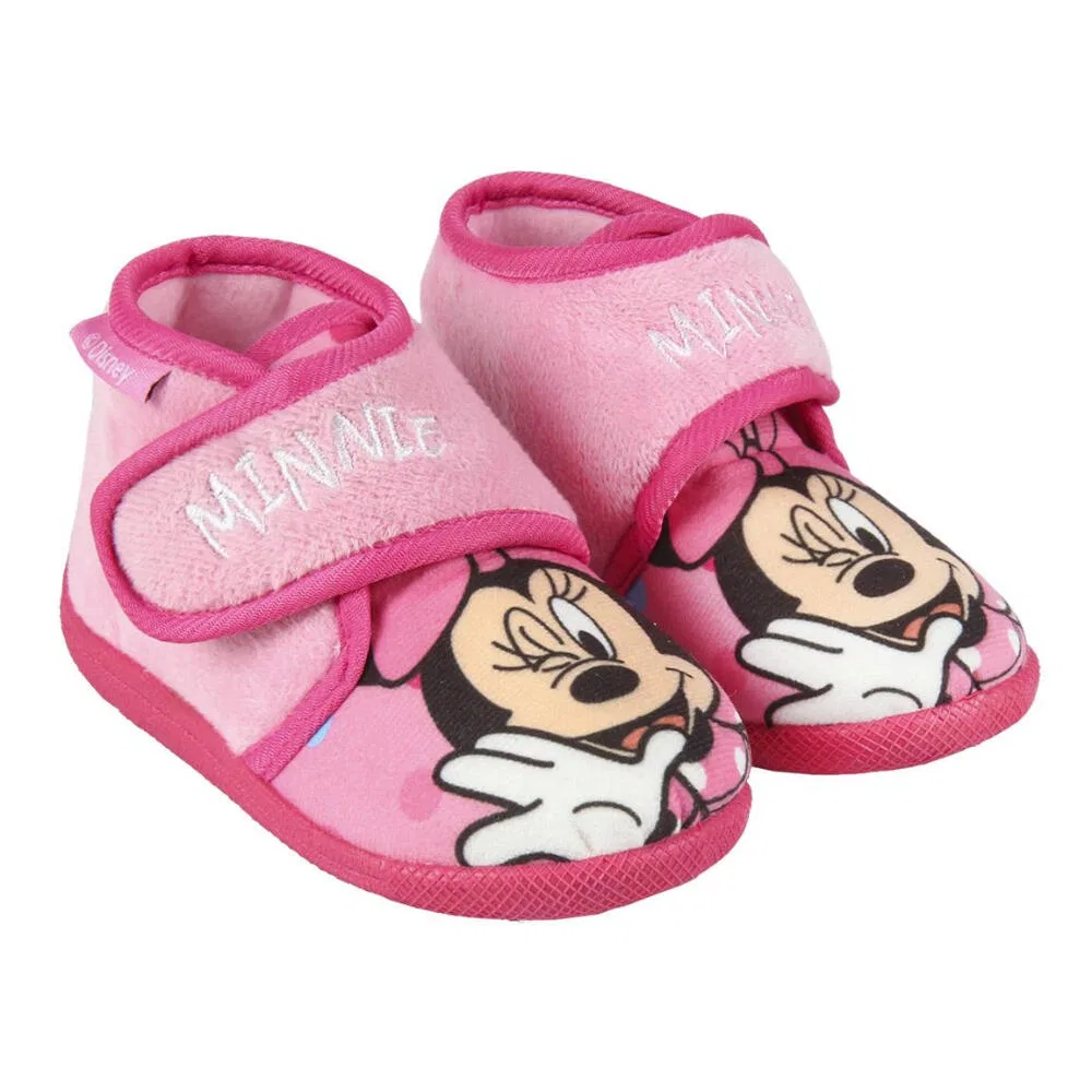 Детские тапочки с принтом Minnie Maus Mini Mouse, Rosa
