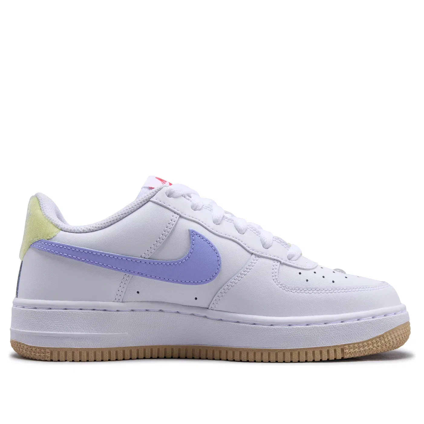 Детские кроссовки Nike Air Force 1 LV8 White Aluminum, белый — фото 2