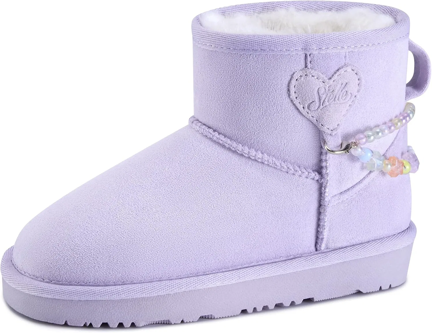 Детские зимние сапоги для девочек с мехом Stelle, Lavender