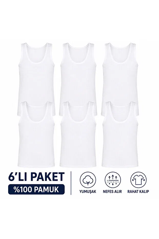 Детское белье для мальчиков хлопковое набор 5 шт Ilke, White