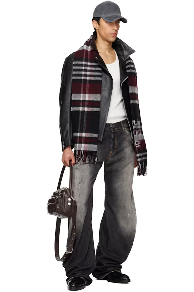 Серые джинсы свободного кроя 2006m Acne Studios — фото 4