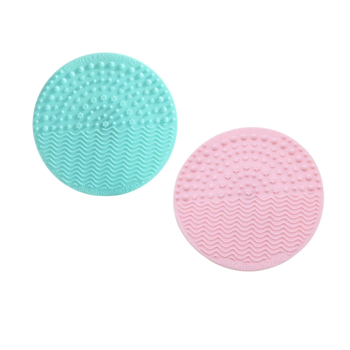 Набор для чистки кистей Silicone Brush Cleaning Set, Healvian, 2 шт, Зеленый