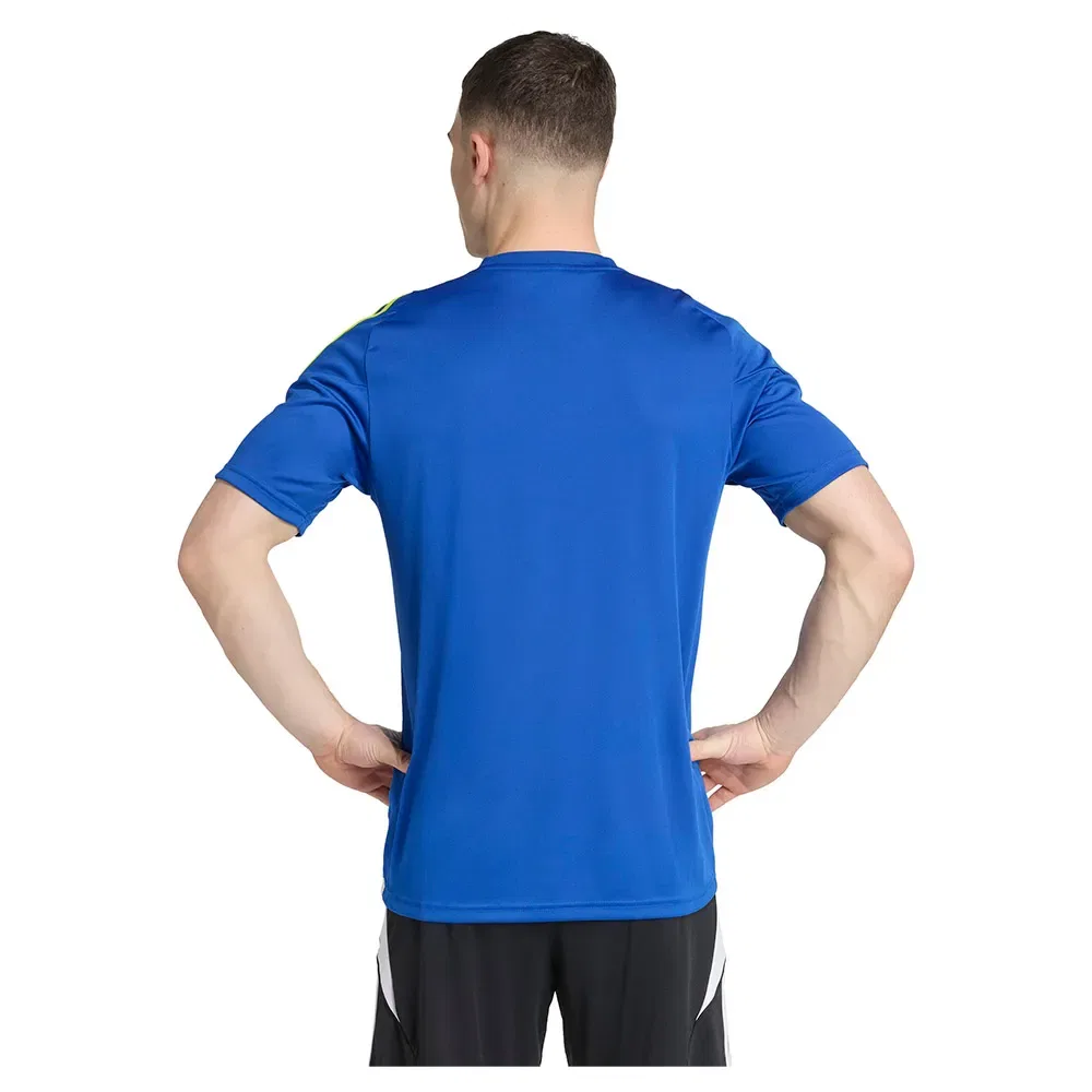 Женская футболка с принтом Messi Training Adidas, Blue — фото 2