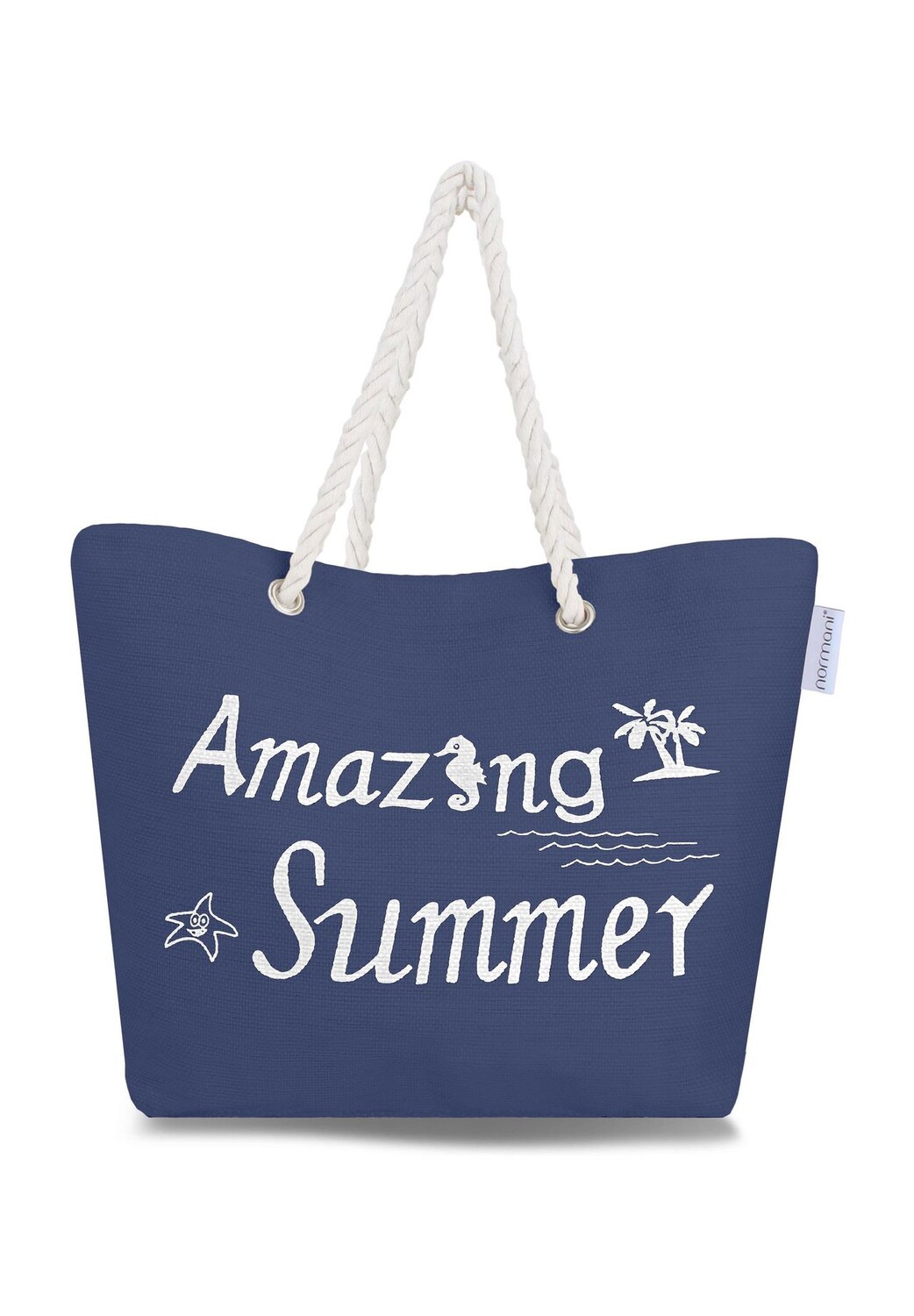 

Удобная летняя сумка через плечо, пляжная сумка normani, цвет Amazing Summer Blue, Синий, Удобная летняя сумка через плечо, пляжная сумка normani, цвет Amazing Summer Blue