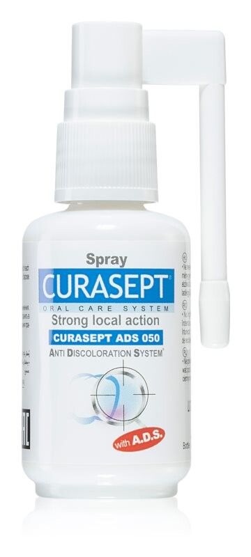

Спрей для полости рта для чрезвычайно эффективной защиты от кариеса Curasept ADS 050 Spray