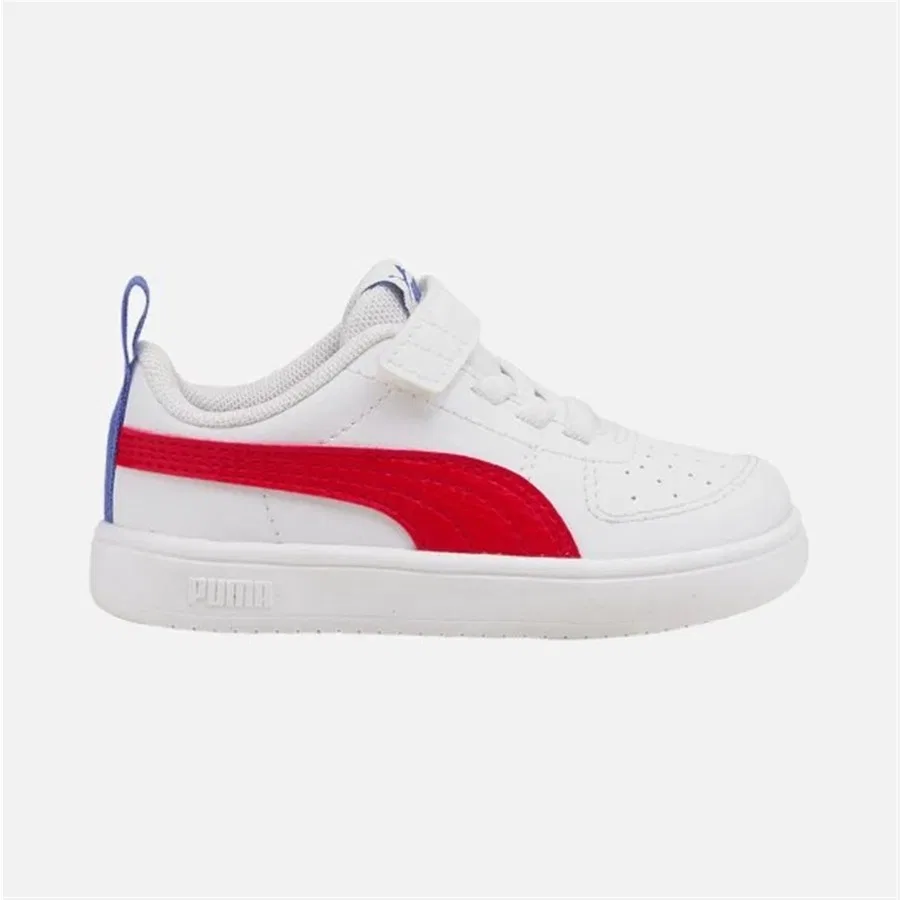 Детские кроссовки на липучках Rickie Ac+ Inf Puma, Белый