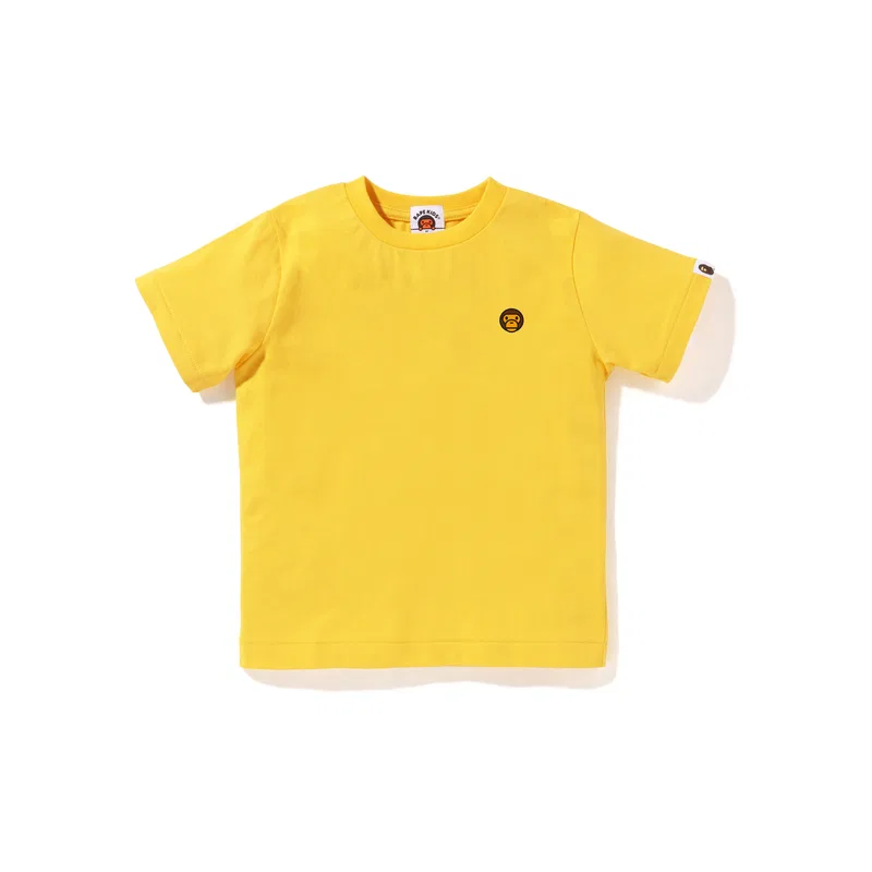 Детская футболка с круглым вырезом A BATHING APE, Yellow YEX