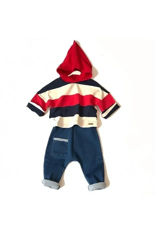 Детские джинсовые брюки-карго для девочек Catz Kids, Navy Blue — фото 3