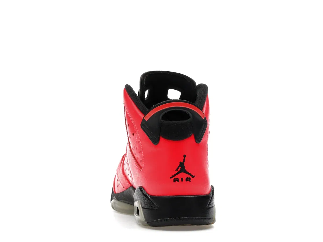 Детские кроссовки Lifestyle Jordan 6 Retro Jordan, Infrared 23/Black-Infrared 23 — фото 4