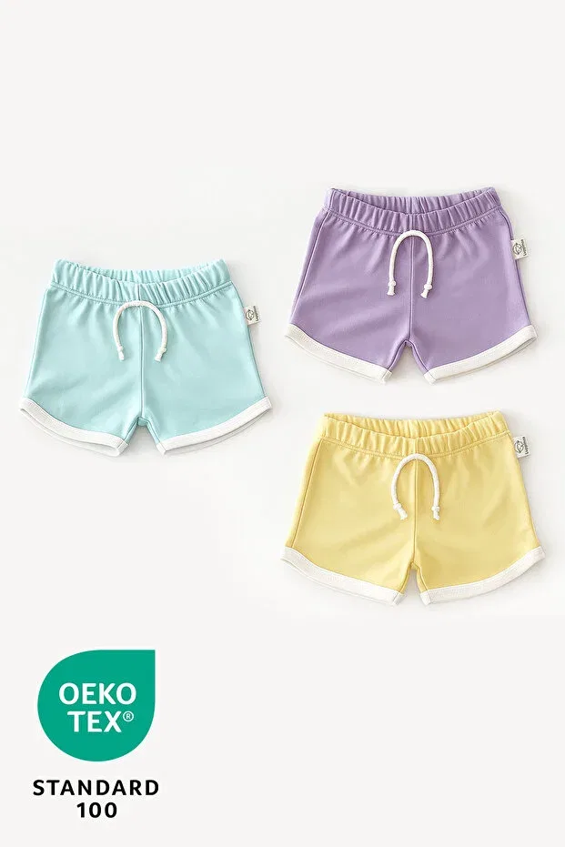 Детский комплект шорт для мальчиков хлопковый Holiday 3-piece Luppinos, Holiday