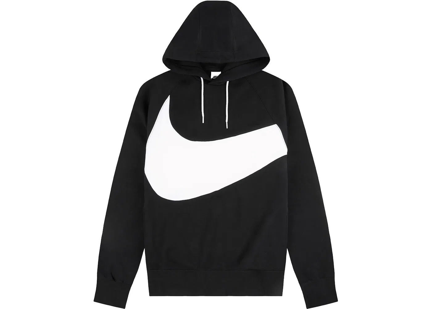 Мужская худи Nike Sportswear Swoosh Tech Fleece Hoodie, Black/White