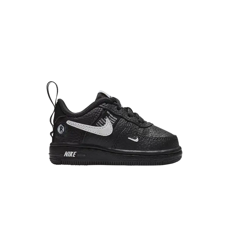 

Кроссовки Nike Force 1 LV8 Utility TD 'Overbranding', черный