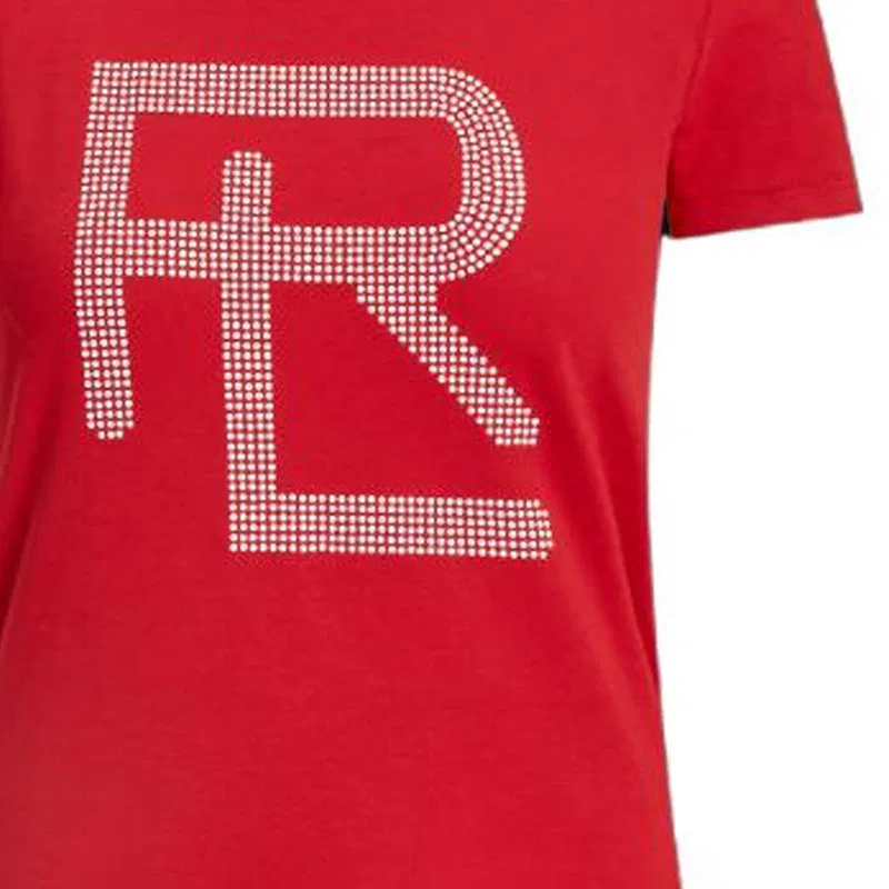 Футболка женская Polo Ralph Lauren Red — фото 3