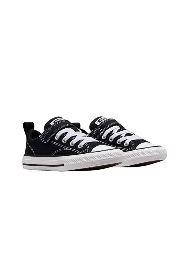 Детские кеды для мальчиков на шнуровке Converse, Black — фото 3