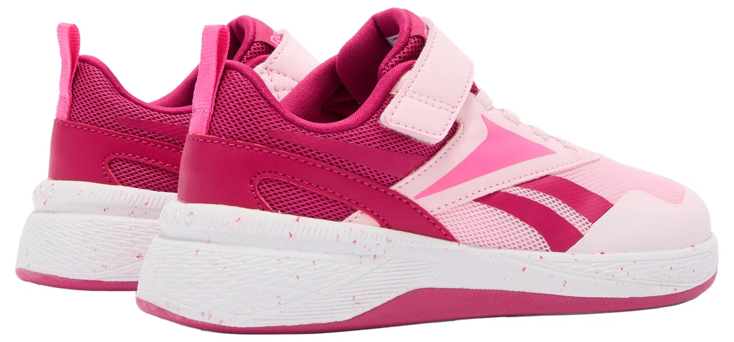 Детские кроссовки для девочек с растягивающимся шнурком Nano Play Stretch Lace & Top Strap Reebok, Frostedberry Veryberry Ftwrwhite — фото 3