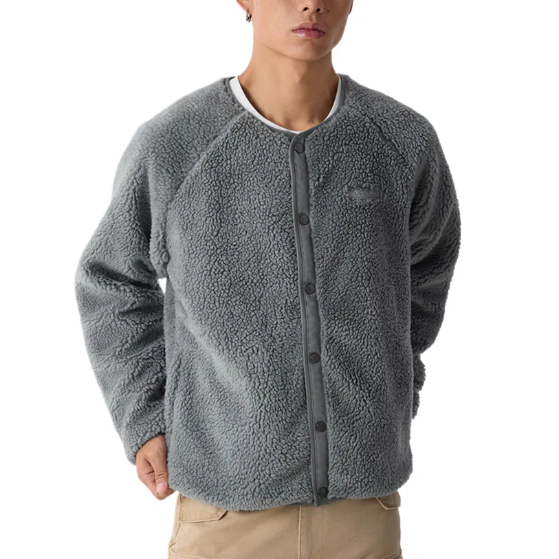 Детский флисовый топ без капюшона Columbia 342 Gray Green & Gray