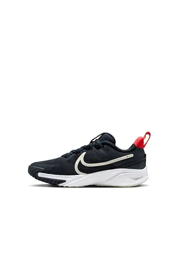 Детские кроссовки для девочек с узором Star Runner Nike, Navy Blue
