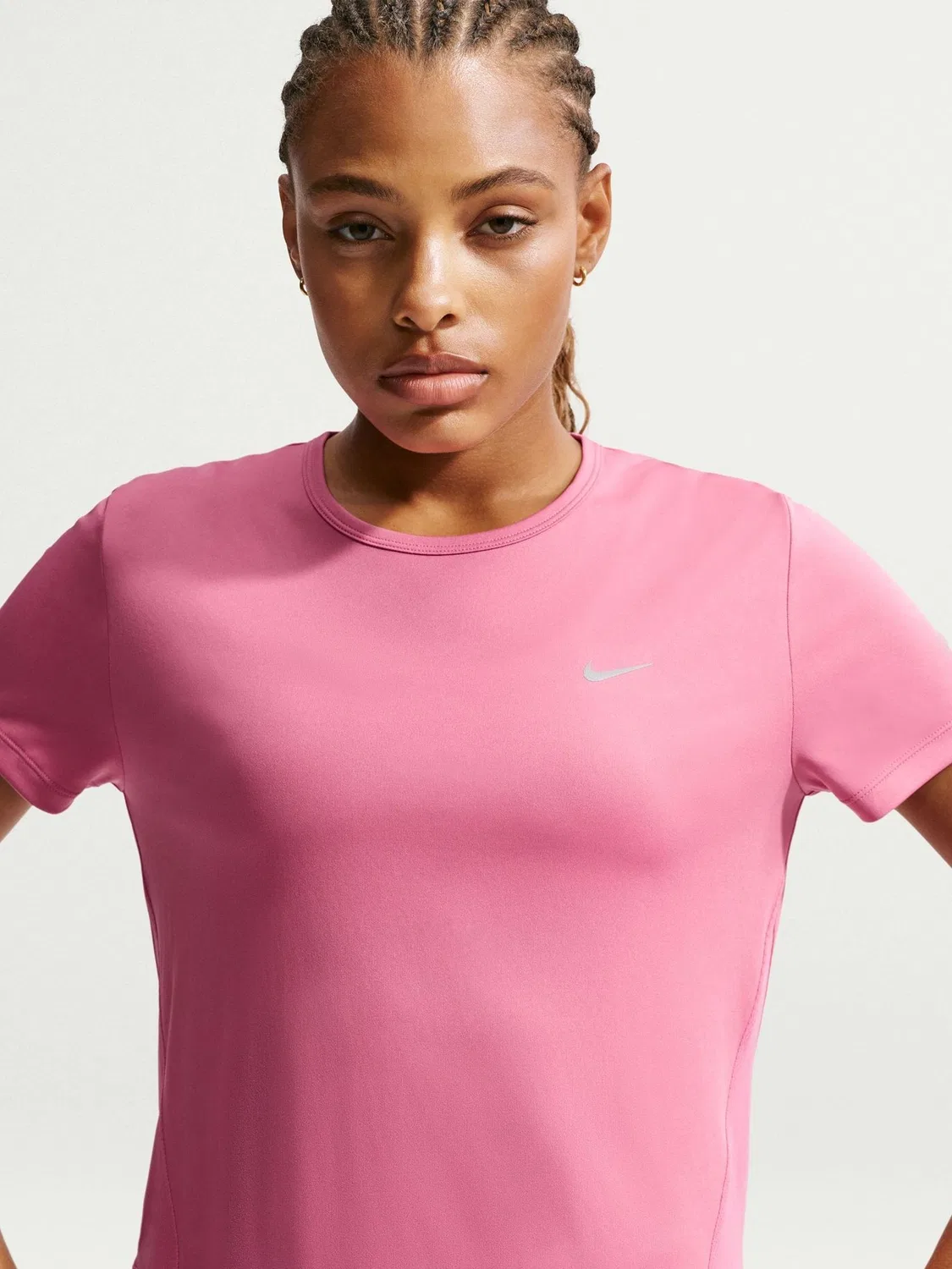Беговая футболка Tempo Dri-FIT Nike, Peony Pink — фото 4