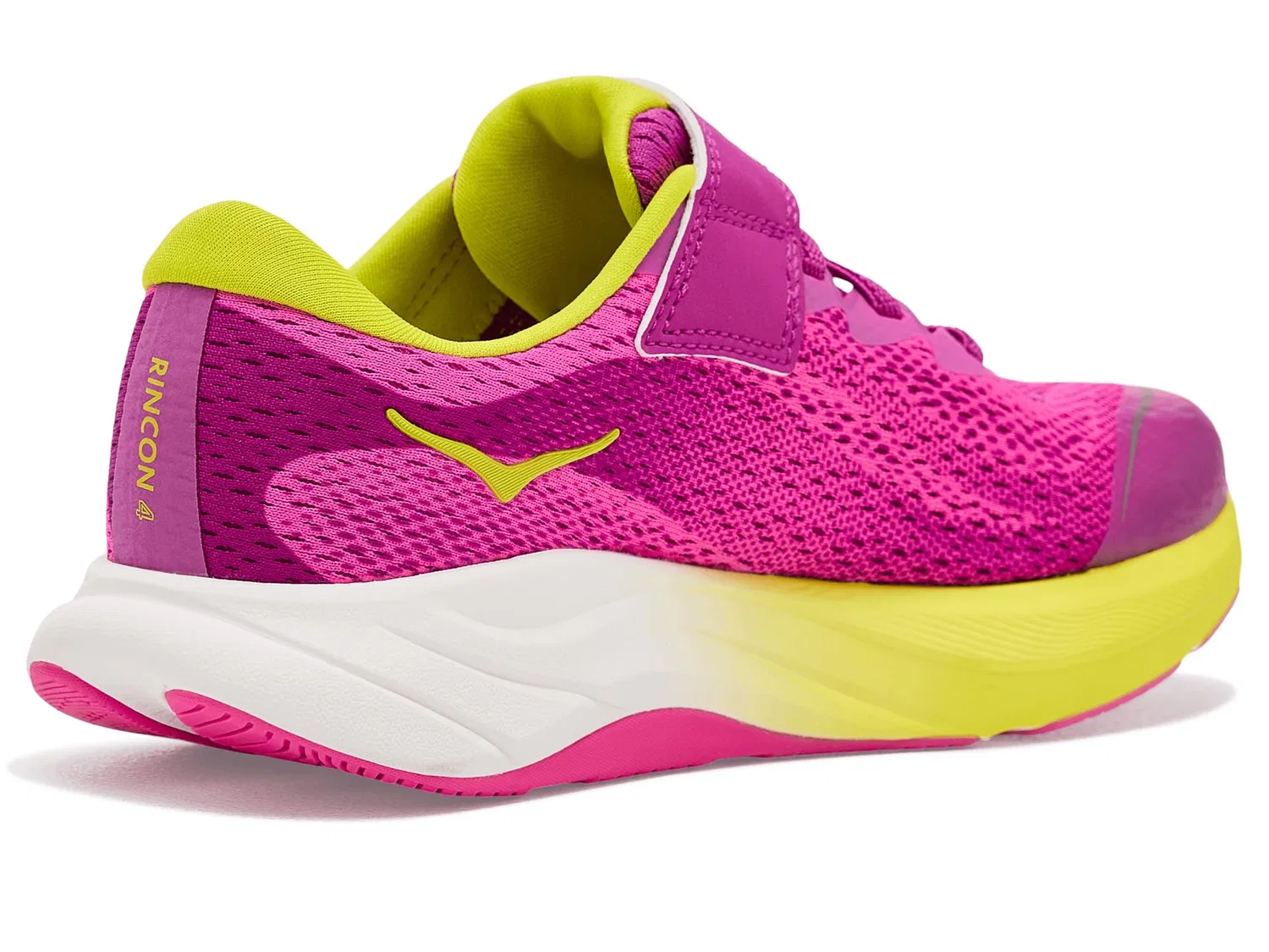 Кроссовки Rincon 4 (для маленьких детей) Hoka Kids, Fuchsia/Fuchsia — фото 4