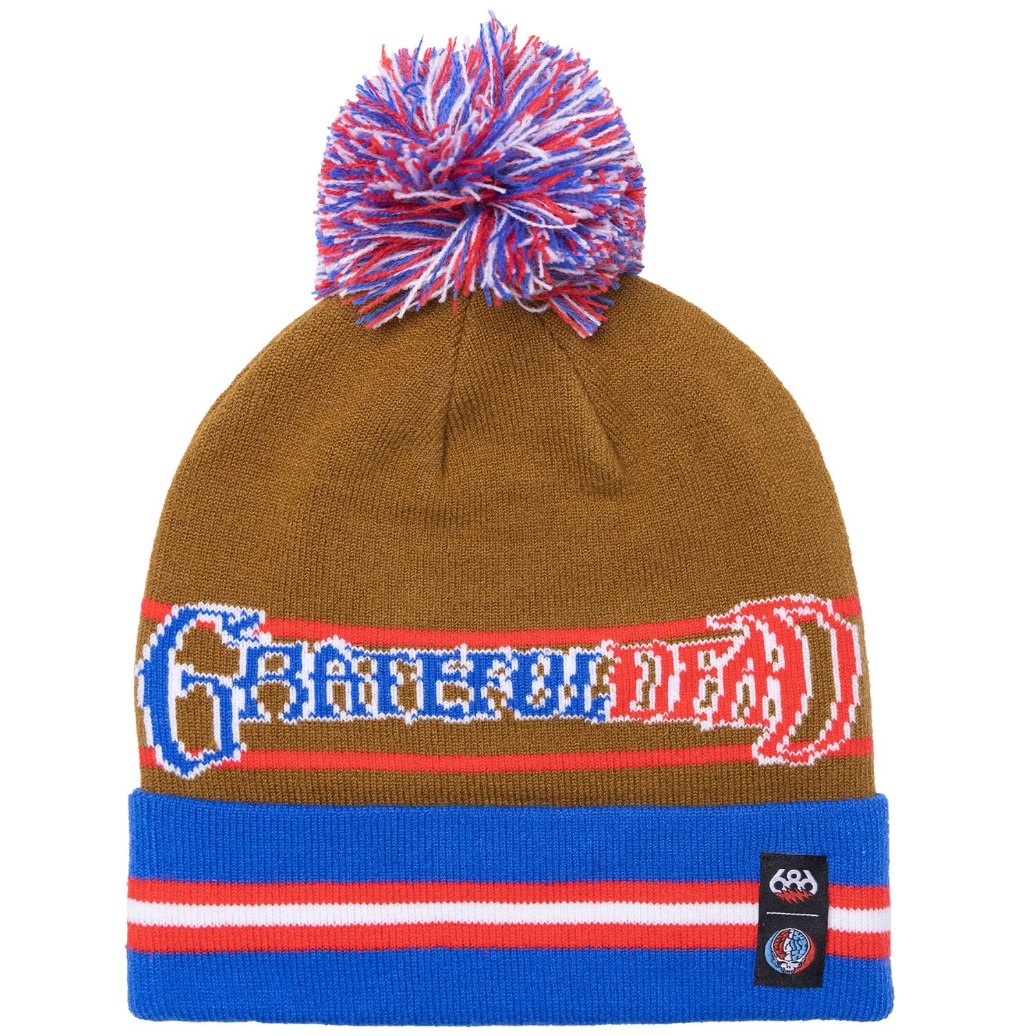 

Шапка вязаная MusclePharm Dead Head, синий