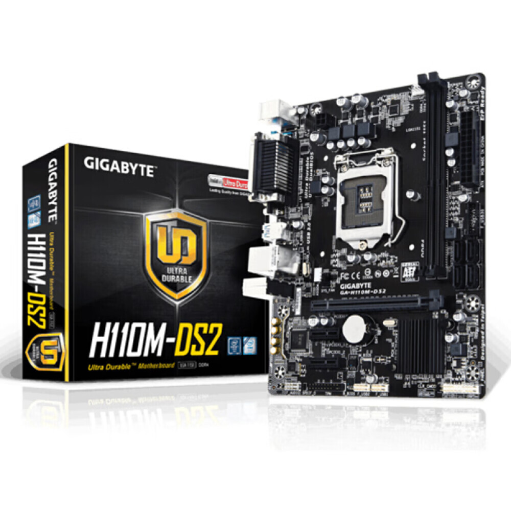 

Материнская плата Gigabyte H110M DS2, LGA1151, DDR4