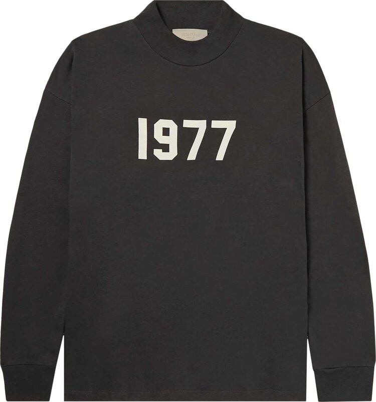 

Лонгслив Fear of God Essentials Essentials Long-Sleeve Tee 'Iron', черный