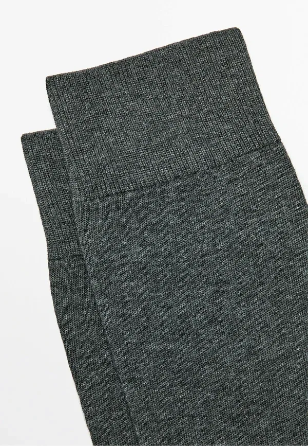 Носки хлопковые Socks Massimo Dutti, серый — фото 4