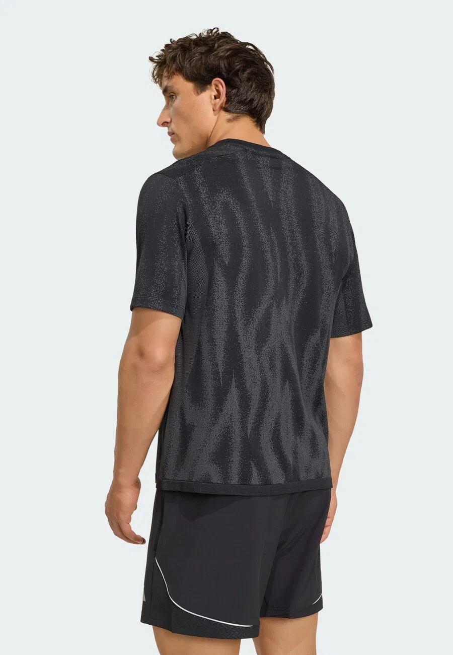 Футболка ADIDAS PERFORMANCE Performance Shirt 'Tech Apparel' черного цвета — фото 3