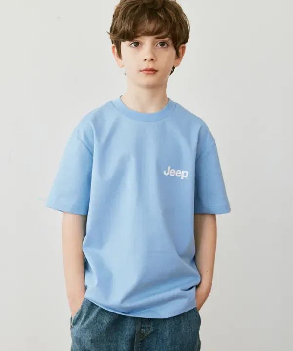Футболка с логотипом JEEP, Jeepkids, белый