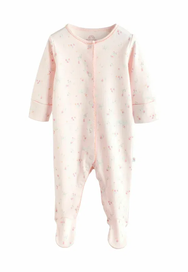 Комплект из 3 пижам, хлопок, Regular fit 3 pack sleep suit, Next, pink, розовый — фото 2