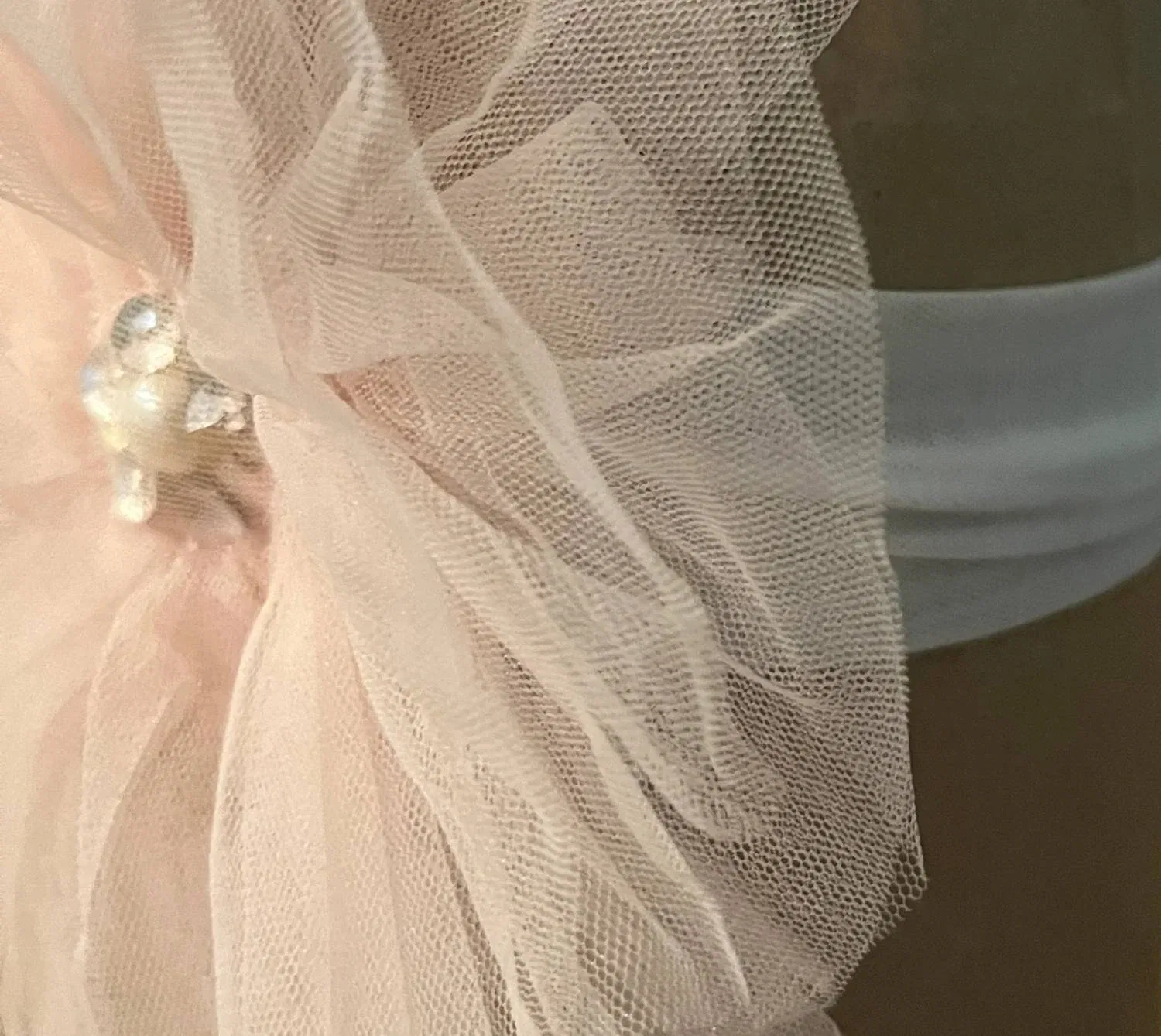 Детское платье для девочек с фатиновой юбкой Aria Tulle Ooh! La, Sand — фото 4