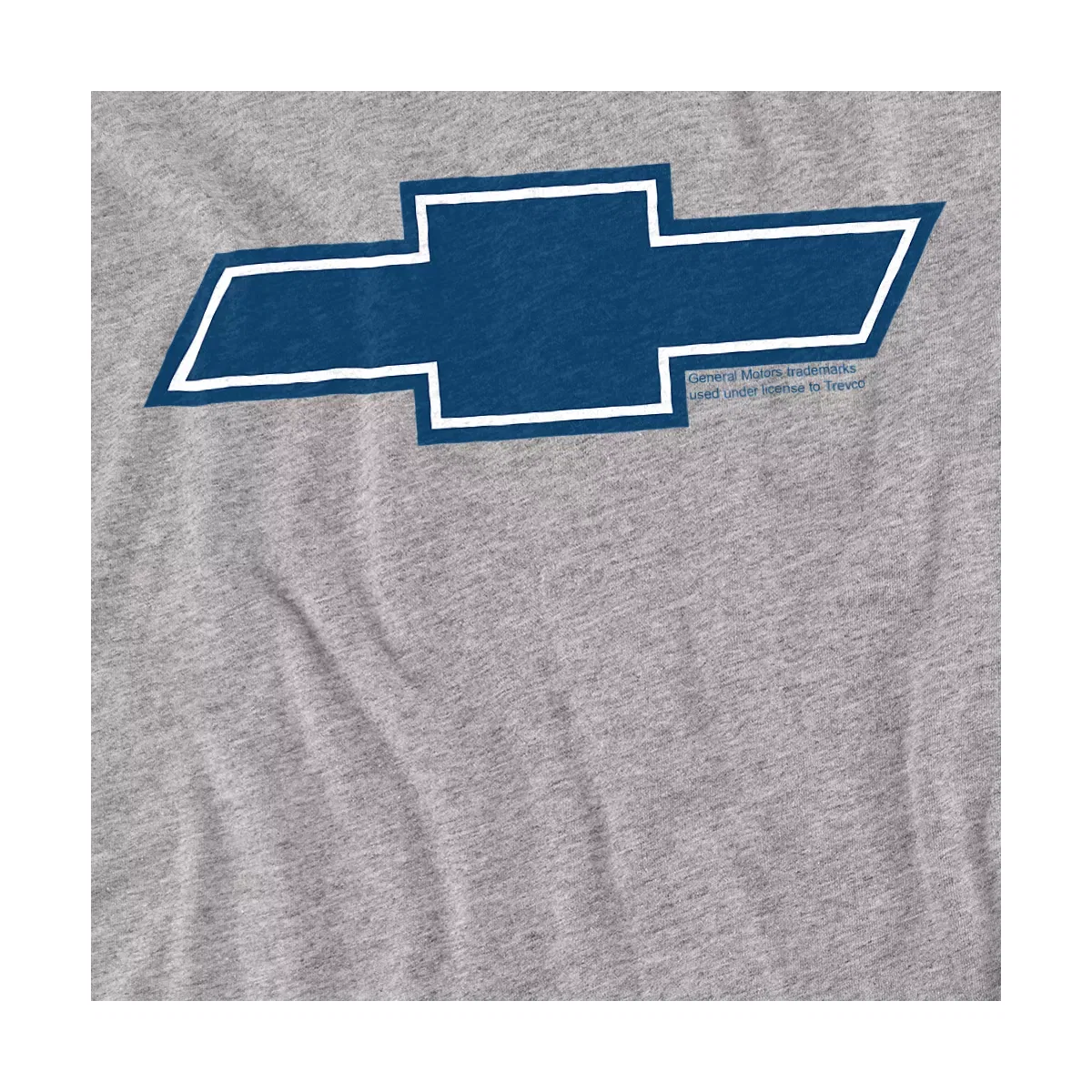 Детская футболка для мальчиков с принтом Chevrolet Simple Vintage Bowtie Chevrolet, Athletic Heather — фото 2